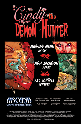 Read Cindy the Demon Hunter  1 Page 2 in English