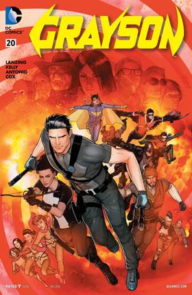 Read Grayson (2014-2016)  28 Page 1 in English