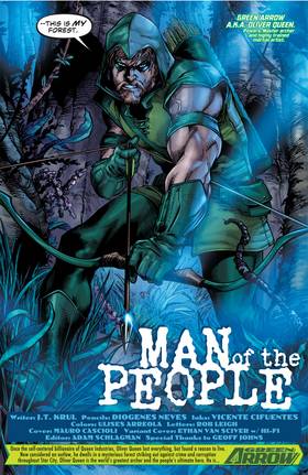 Read Green Arrow (2010-2011)  3 Page 5 in English