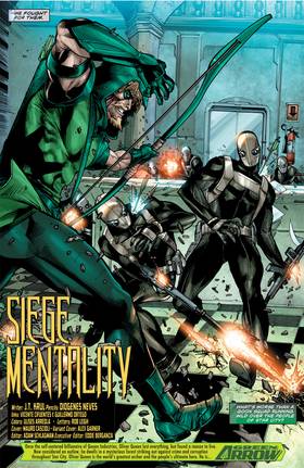 Read Green Arrow (2010-2011)  8 Page 4 in English
