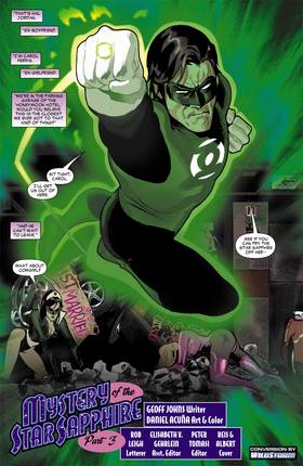 Read Green Lantern (2005-2011)  39 Page 2 in English