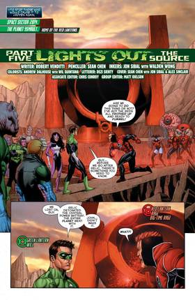 Read Green Lantern (2011-2016)  9 Page 3 in English