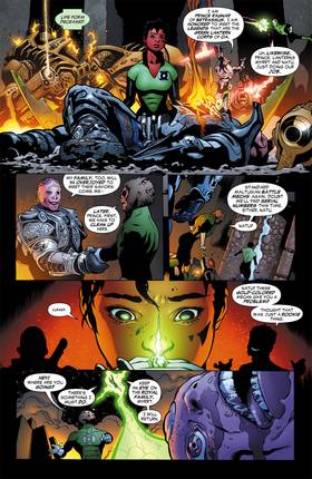 Read Green Lantern Corps (2006-2011)  7 Page 5 in English