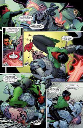 Read Green Lantern Corps (2006-2011)  9 Page 10 in English