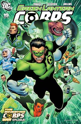 Read Green Lantern Corps (2006-2011)  25 Page 1 in English