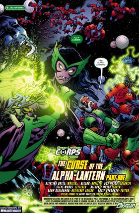 Read Green Lantern Corps (2006-2011)  27 Page 2 in English