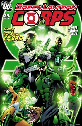 Read Green Lantern Corps (2006-2011)  31 Page 1 in English