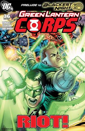 Read Green Lantern Corps (2006-2011)  42 Page 1 in English