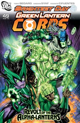 Read Green Lantern Corps (2006-2011)  55 Page 1 in English