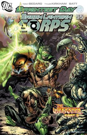 Read Green Lantern Corps (2006-2011)  61 Page 1 in English