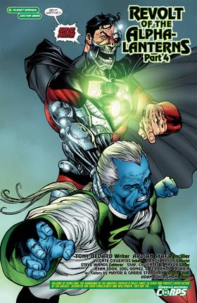 Read Green Lantern Corps (2006-2011)  57 Page 3 in English