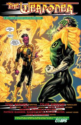 Read Green Lantern Corps (2006-2011)  60 Page 3 in English
