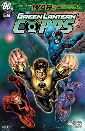 Read Green Lantern Corps (2006-2011)  65 Page 1 in English