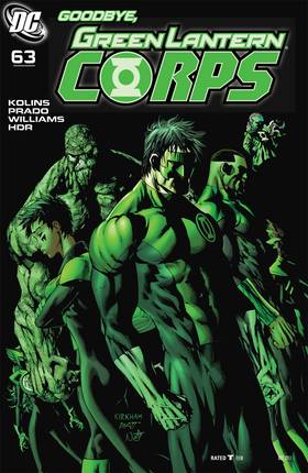 Read Green Lantern Corps (2006-2011)  69 Page 1 in English