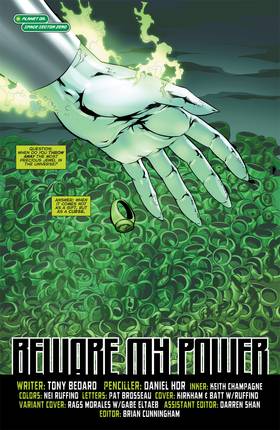Read Green Lantern Corps (2006-2011)  67 Page 3 in English