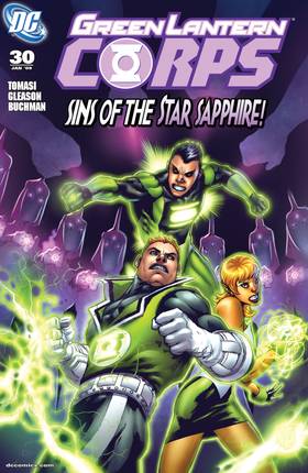 Read Green Lantern Corps (2006-2011)  36 Page 1 in English