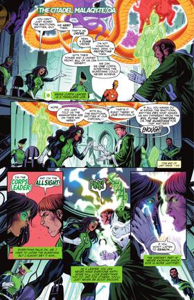 Read Green Lantern Corps (2025-)  18 Page 3 in English
