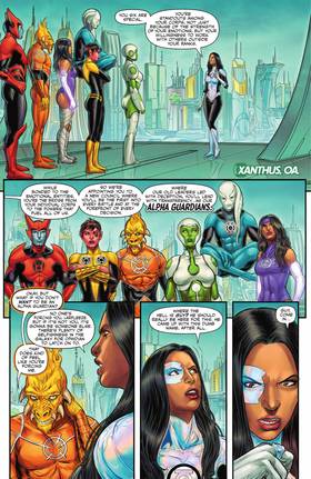 Read Green Lantern Corps (2025-)  23 Page 3 in English