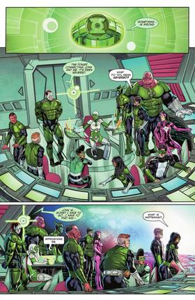 Read Green Lantern Corps (2025-)  8 Page 3 in English