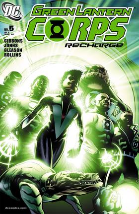 Read Green Lantern Corps: Recharge (2005-)  6 Page 1 in English