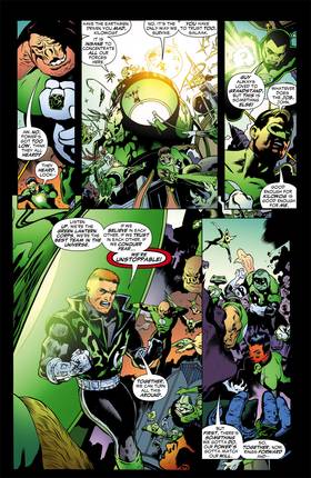 Read Green Lantern Corps: Recharge (2005-)  6 Page 8 in English