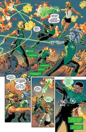 Read Green Lantern: Lost Army (2015-)  1 Page 10 in English