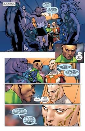 Read Green Lantern: Lost Army (2015-)  4 Page 10 in English