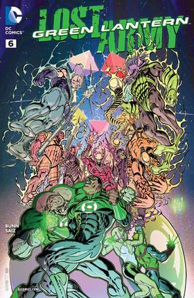 Read Green Lantern: Lost Army (2015-)  7 Page 1 in English