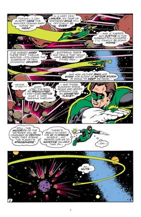 Read Green Lantern: Sector 2814  1 Page 7 in English
