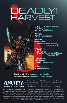 Read Deadly Harvest  1 Page 2 in English