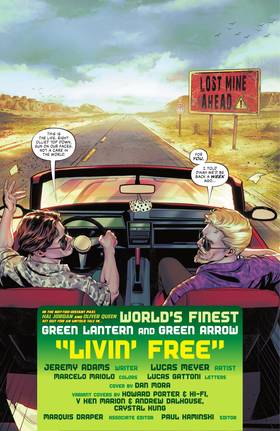 Read Green Lantern/Green Arrow: World's Finest Special (2024)  1 Page 3 in English
