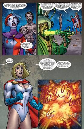 Read Harley Quinn and Power Girl (2015-)  6 Page 8 in English