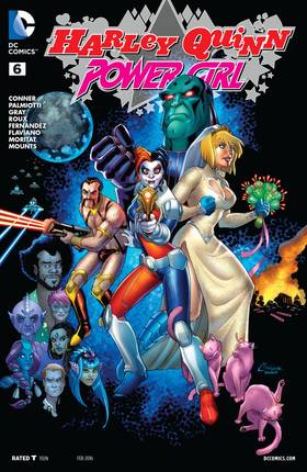 Read Harley Quinn and Power Girl (2015-)  7 Page 1 in English
