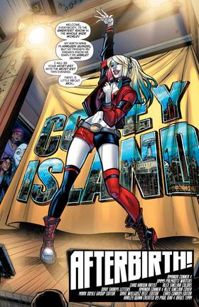 Read Harley Quinn: The Rebirth - Deluxe Edition  1 Page 9 in English
