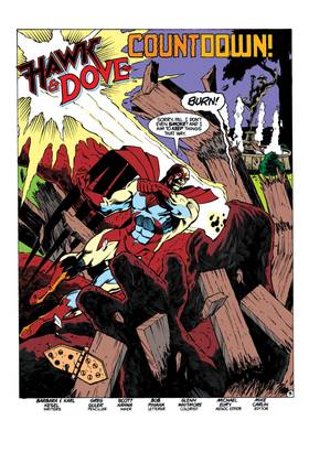 Read Hawk & Dove (1989-)  7 Page 4 in English