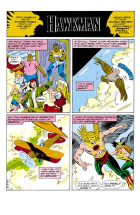 Read Hawkman (1986-1987)  4 Page 2 in English