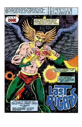 Read Hawkman Special (1986)  1 Page 2 in English