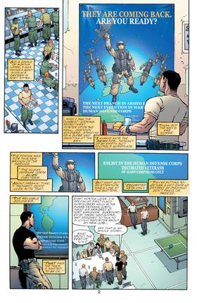 Read Human Defense Corps. (2003-)  1 Page 3 in English