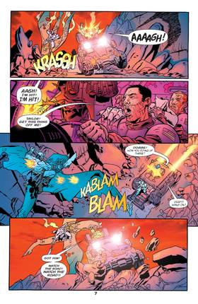 Read Human Defense Corps. (2003-)  5 Page 8 in English