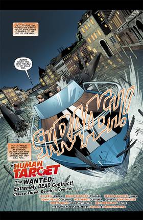 Read Human Target (2010-)  3 Page 3 in English