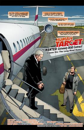 Read Human Target (2010-)  6 Page 3 in English