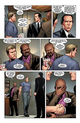 Read Human Target (2010-)  1 Page 7 in English