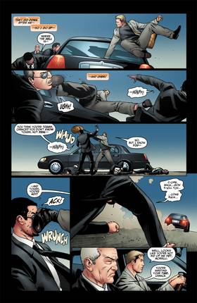 Read Human Target (2010-)  6 Page 7 in English