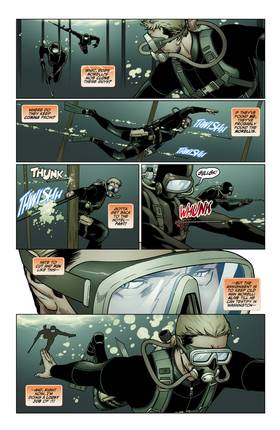 Read Human Target (2010-)  3 Page 9 in English