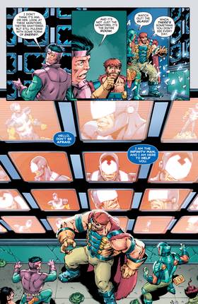 Read Infinity Man and the Forever People (2014-)  4 Page 4 in English