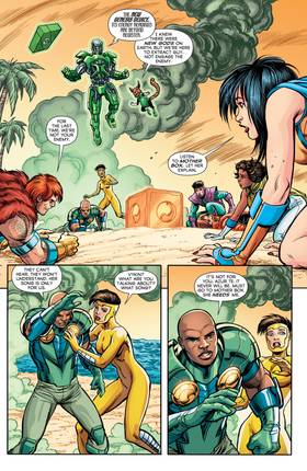Read Infinity Man and the Forever People (2014-)  7 Page 2 in English