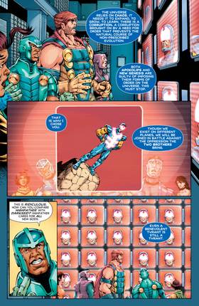 Read Infinity Man and the Forever People (2014-)  4 Page 5 in English