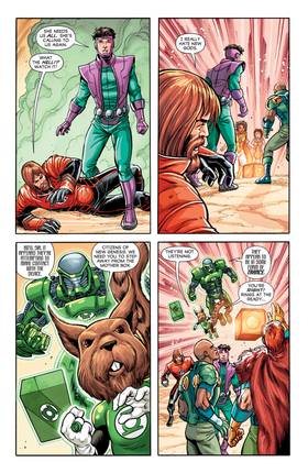Read Infinity Man and the Forever People (2014-)  7 Page 3 in English