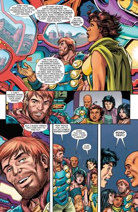 Read Infinity Man and the Forever People (2014-)  3 Page 8 in English