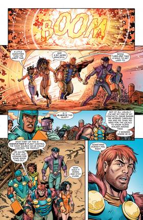 Read Infinity Man and the Forever People (2014-)  3 Page 9 in English